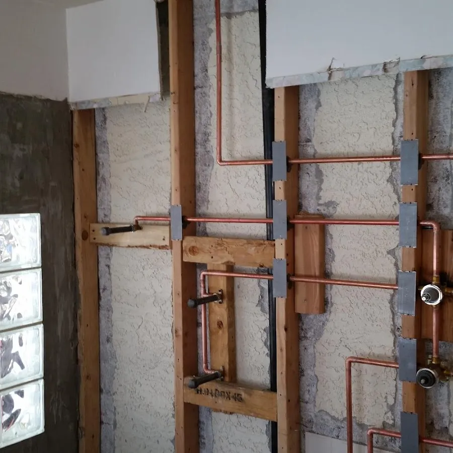 Copper pipe installation for Burst Pipe Repair in North Strabane